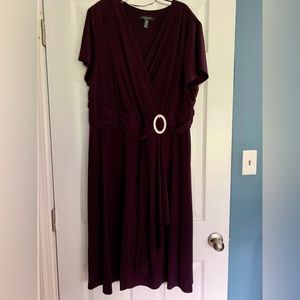 R&M Richards Cascade Midi Dress